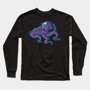 Skull Octopus Long Sleeve T-Shirt